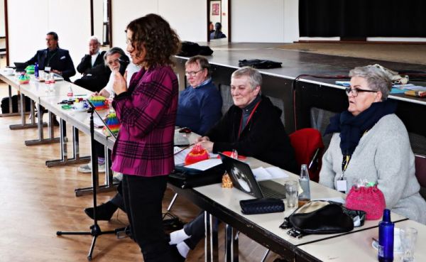 Vorstand auf der Delegiertenversammlung 2022