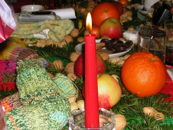 Weihnachtskerze