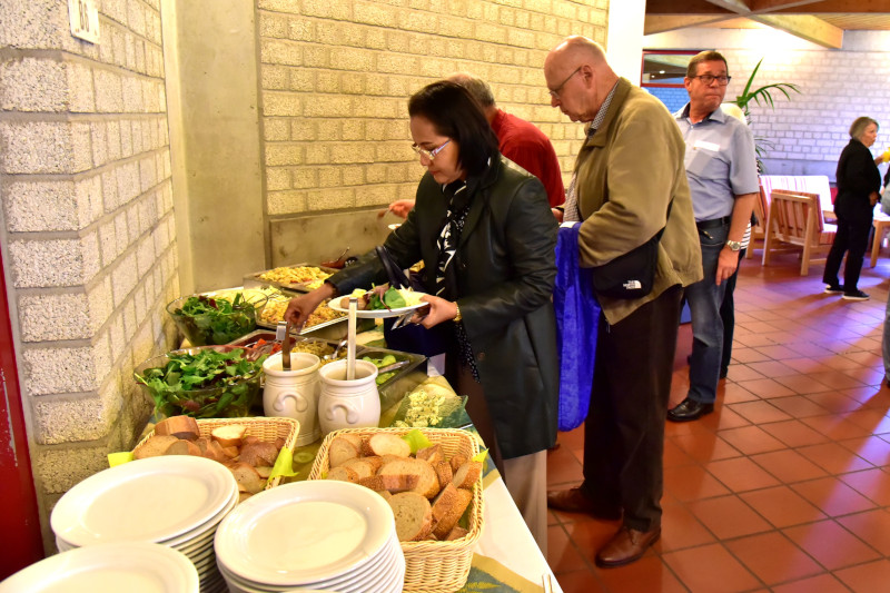 Mittagsbuffet auf der Kreuzbundfeier